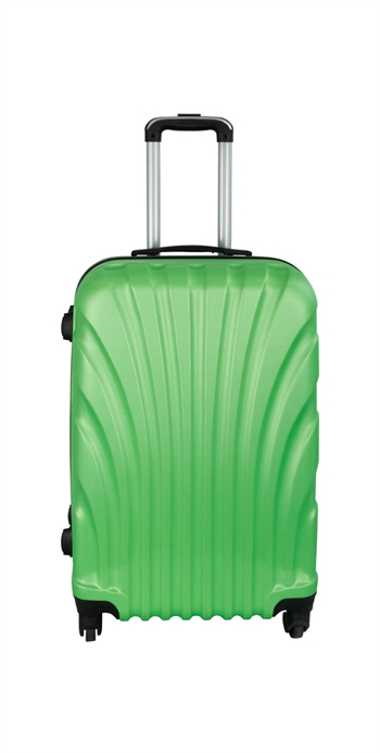 Håndbagasje - Hardcase lettvektskoffert - Liten størrelse - Grønn musling