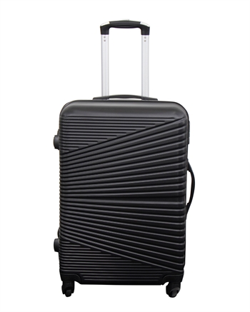 Koffert - Mellomstor koffert - Nordic svart - Hardcase - Smart reisekoffert