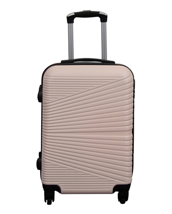 Håndbagasjekoffert - Nordic nude - Hardcase - Smart reisekoffert