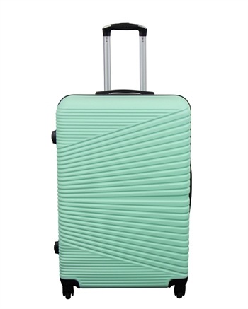 Stor koffert - Nordic mint - Hardcase koffert - Smart reisekoffert