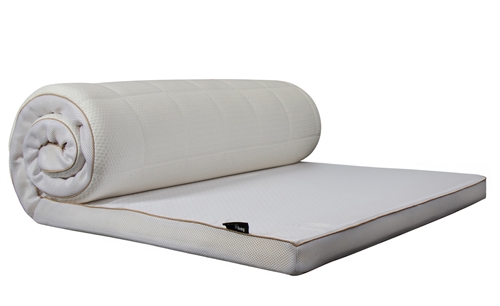 Overmadrass - 90x200 cm 5 cm høy - NASA Memory foam - Borg Living - Ergonomisk overmadrass