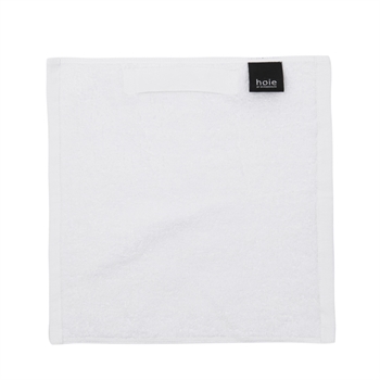 vaskeklut - Hvit - 30x30 cm - Høie of scandinavia Håndklær