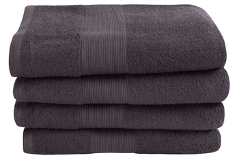 Badehåndkle - 70x140 cm - Antracitt - Premium By Borg Håndklær