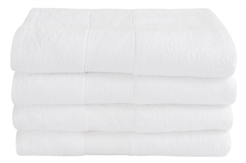 Badehåndkle - 70x140 cm - Hvit - Premium By Borg Håndklær