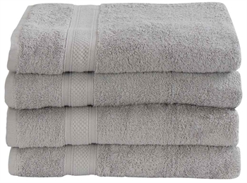 Badehåndkle - 100% Egyptisk bomull - Grå - 70x140 cm Håndklær