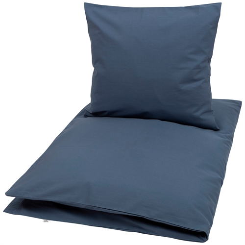 Sengetøy til baby - Müsli - 70x100 cm - Indigo - 100% økologisk bomull - Mørkeblå