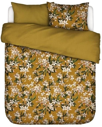 Dobbelt sengesett - 200x200 cm - Essenza - Verano ochre - Sateng sengetøy Sengetøy , Dobbelt sengetøy , Dobbelt sengetøy 200x200 cm