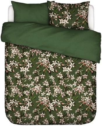 Dobbelt sengesett - 200x200 cm - Essenza - Verano green - Sateng sengetøy Sengetøy , Dobbelt sengetøy , Dobbelt sengetøy 200x200 cm
