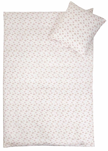 Baby sengetøy - 70x100 cm - 100% Bomullssateng - Summer white Innredning , Barnerommet , Baby sengetøy 70x100 cm