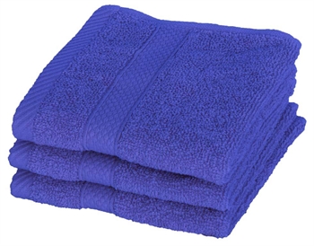vaskeklut - Blå - Egeria - 30x30 cm Håndklær