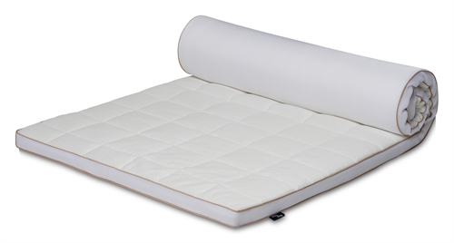 Overmadrass - 90x200 cm 5 cm høy - NASA memory foam - Ergonomisk overmadrass - Borg Living