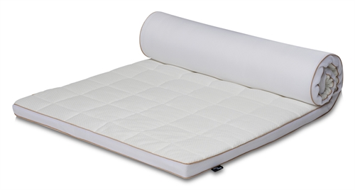 Overmadrass ekstra lengde - 90x210 cm 5 cm høy - NASA Memory Foam - Borg Living - Ergonomisk overmadrass