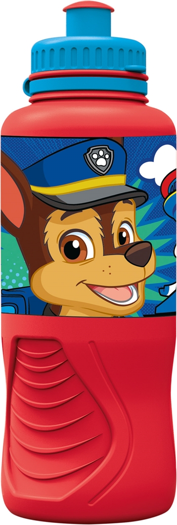 Paw Patrol rød drikkeflaske - Drikkeflaske med tut for barn - Marshall og Chase