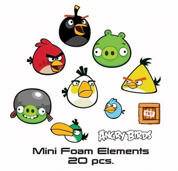 Wall sticker - Angry Birds - 20 forskjellige - 3D effekt Innredning , Barnerommet , Wallstickers