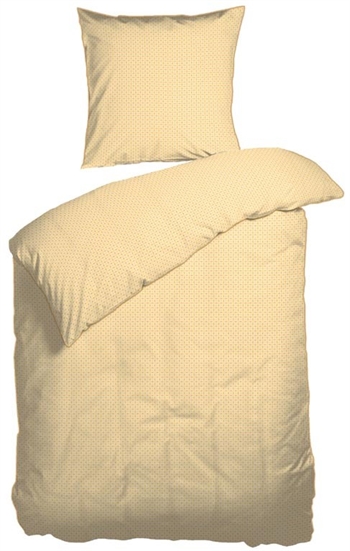 Sengetøy - 140x200 cm - Bambino Gul - 100 % økologisk bomull - Night &amp; Day Sengetøy ,  Enkelt sengetøy , Enkelt sengetøy 140x200 cm