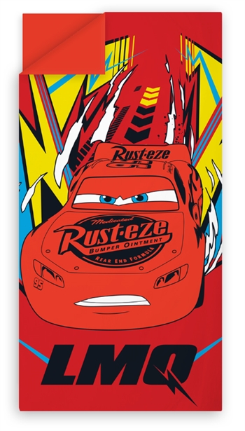 Barnesovepose - Biler Lightning McQueen - 70x140 cm - Vannavstøtende