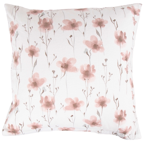 Putetrekk 60x63 cm - Flower Rose - 100% bomullsflanell - By Night putetrekk