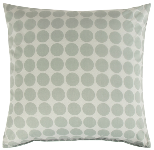 Putetrekk 60x63 cm - Circle green - Hodeputetrekk i 100% Bomull