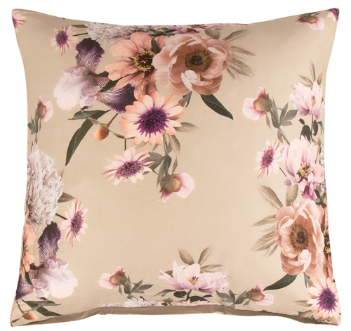 Putetrekk 60x63 cm - Sand flower - 2 i 1 design - Putetrekk i 100 % bomullssateng