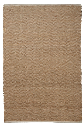 Jute teppe - Naturfarge - Stort gulvteppe - 140x200 cm - Nordstrand Home