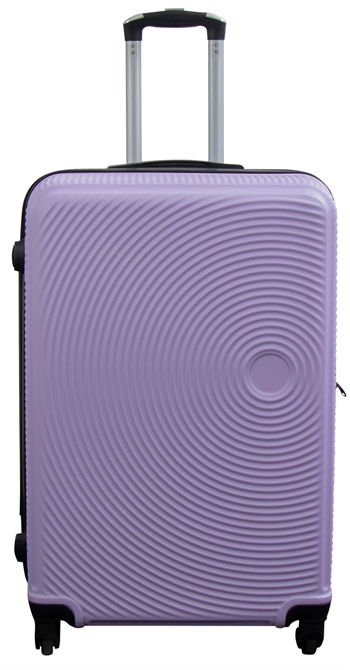 Koffert - Cirkel Lyslilla - Stor koffert - Hard case --Ikke synlige sider-- ,  , Trolley