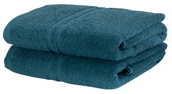 Håndklær - 50x90 cm - Blå - IN Style Håndklær