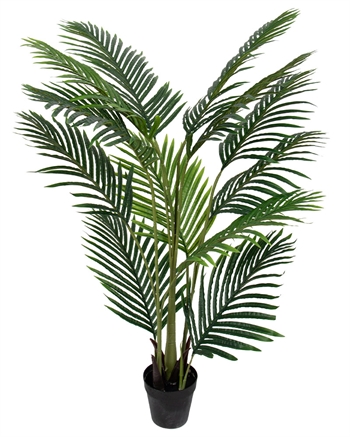 Kunstig Areca-plante - 135 cm høy - Vakker og naturtro gulvplante