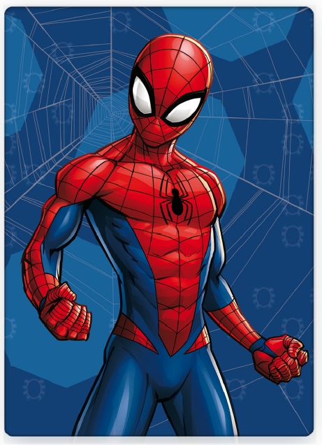 Fleece teppe - Spiderman - 120x140 cm