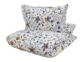 Turiform sengetøy - 140x220 cm - Tilde Multi - Blomstert sengetøy - 100% bomull sateng sengetøy sett Sengetøy ,  Enkelt sengetøy , Langt sengetøy 140x220 cm