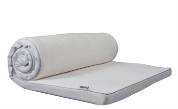 Toppmadrass - 120x200x5 cm - Latex &amp; naturlatex - Zen Sleep topmadrass til mellomstor seng Overmadrasser og madrassbeskyttere