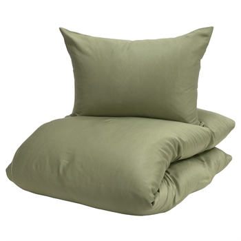 Bambus sengetøy - Turiform - Enjoy grønn - 140x220 cm Sengetøy ,  Enkelt sengetøy , Langt sengetøy 140x220 cm